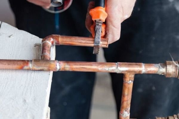 Instalación de plomería en cobre